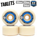 XP{[ EB[ SPITFIRE Xsbgt@CA FORMULA FOUR F4 WHEELS 99D TABLETS NATURAL 52mm 53mm 54mm XP[g{[h WHEEL SKATE y  KX Rrj\