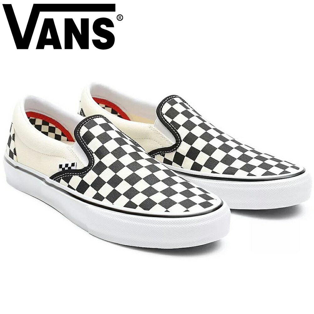 ܡ  ˡ VANS Х SKATE SLIP-ON (VN0A5FCAAUH) CHECKERBOARBLACK/OFFWHITE 塼 塼 ȥܡ ǥ ˥å SKATE   Ź ӥ˼ǽ