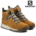 スノー ブーツ SALOMON サロモン UTILITY TS CSWP ユーティリティ クライマシールド ウォータープルーフ スノースクート ウィンターシューズ ワー クブーツ 登山 トレッキング 398478