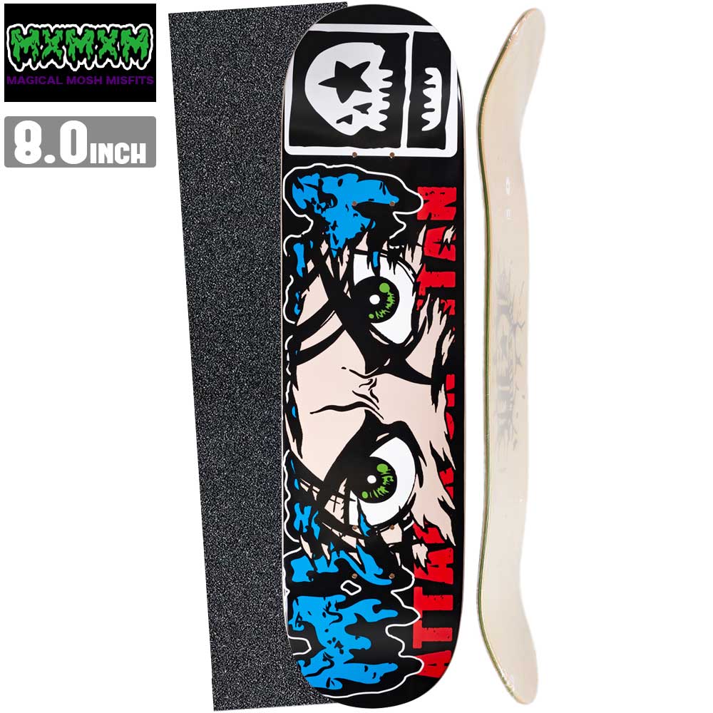 【デッキテーププレゼント】 スケボー デッキ MAGICAL MOSH MISFITS マジカルモッシュミスフィッツ TITAN DECK EREN …