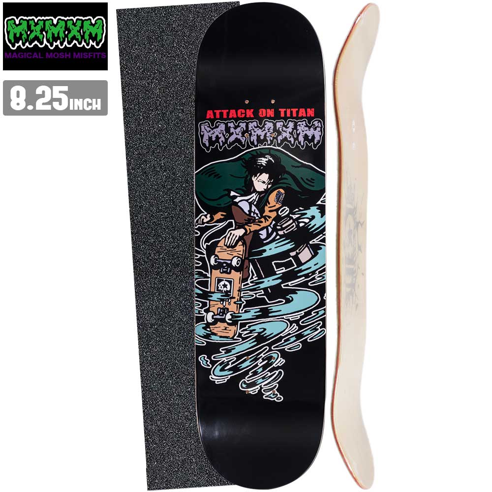 【デッキテーププレゼント】 スケボー デッキ MAGICAL MOSH MISFITS マジカルモッシュミスフィッツ TITAN DECK LEVI8…