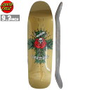 XP{[ fbL SANTACRUZ T^N[Y DRESSEN ROSE CROSS TWO XP[g{[h  Xg[g SKATE DECK y XP[g {[h S Xg[g gbN v {[ [inch:9.3]