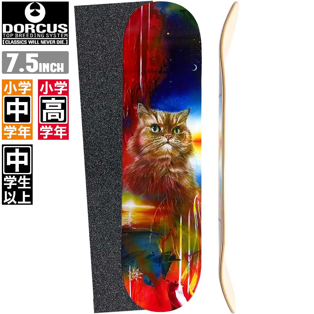 【デッキテーププレゼント】 スケボー キッズ デッキ DORCUS ドーカス FOREVER ZETT DECK スケートボード 板 ストリ…