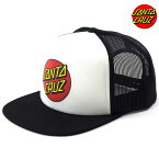 スケボー SANTA CRUZ SCREAMING CLASSIC DOT MESH TRUCKER HIGH PROFILE HAT YOUTH サンタクルーズ メッシュキャップ メンズ レディース フリー キャップ 帽子 スケートボード あす楽 送料無料 コンビニ受取り可能