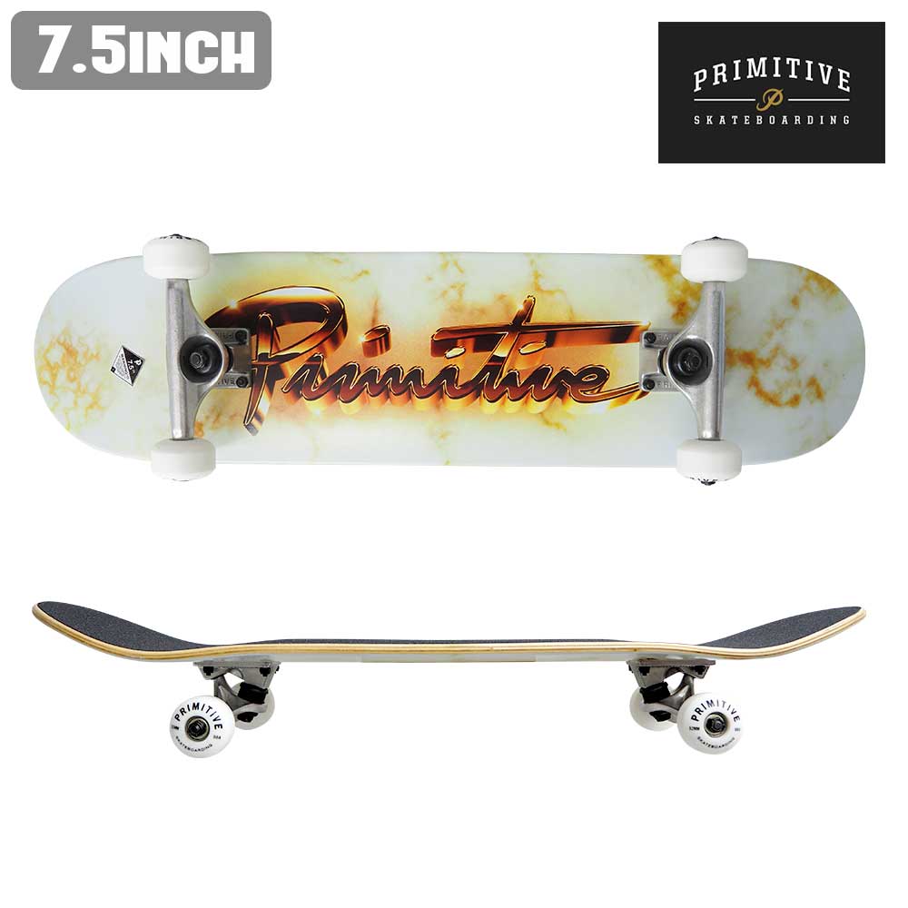 スケボー コンプリート PRIMITIVE プリミティブ NUEVO GENESIS 初心者 スケートボード スケボー セット 組立 完成品 COMPLETE ストリート SKATE あす楽 公式 正規店 [inch:7.5]