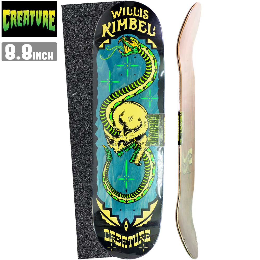 【デッキテーププレゼント】 スケボー デッキ CREATURE クリーチャー KIMBEL TAKE WARNING スケートボード 板 ストリ…