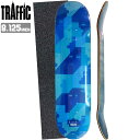  スケボー デッキ TRAFFIC トラフィック HIROKI CUBEISM スケートボード 板 ストリート SKATE DECK あす楽 スケート ボード 初心者 ストリート トリック ランプ ボール 