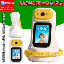 防犯カメラ 屋内 家庭用 小型 手持カメラ wifi ビデオ通話 工事不要 SDカード録画 夜間撮影 AI人体検知 首振り 広角 スマホ 連動 停電監視 遠隔確...