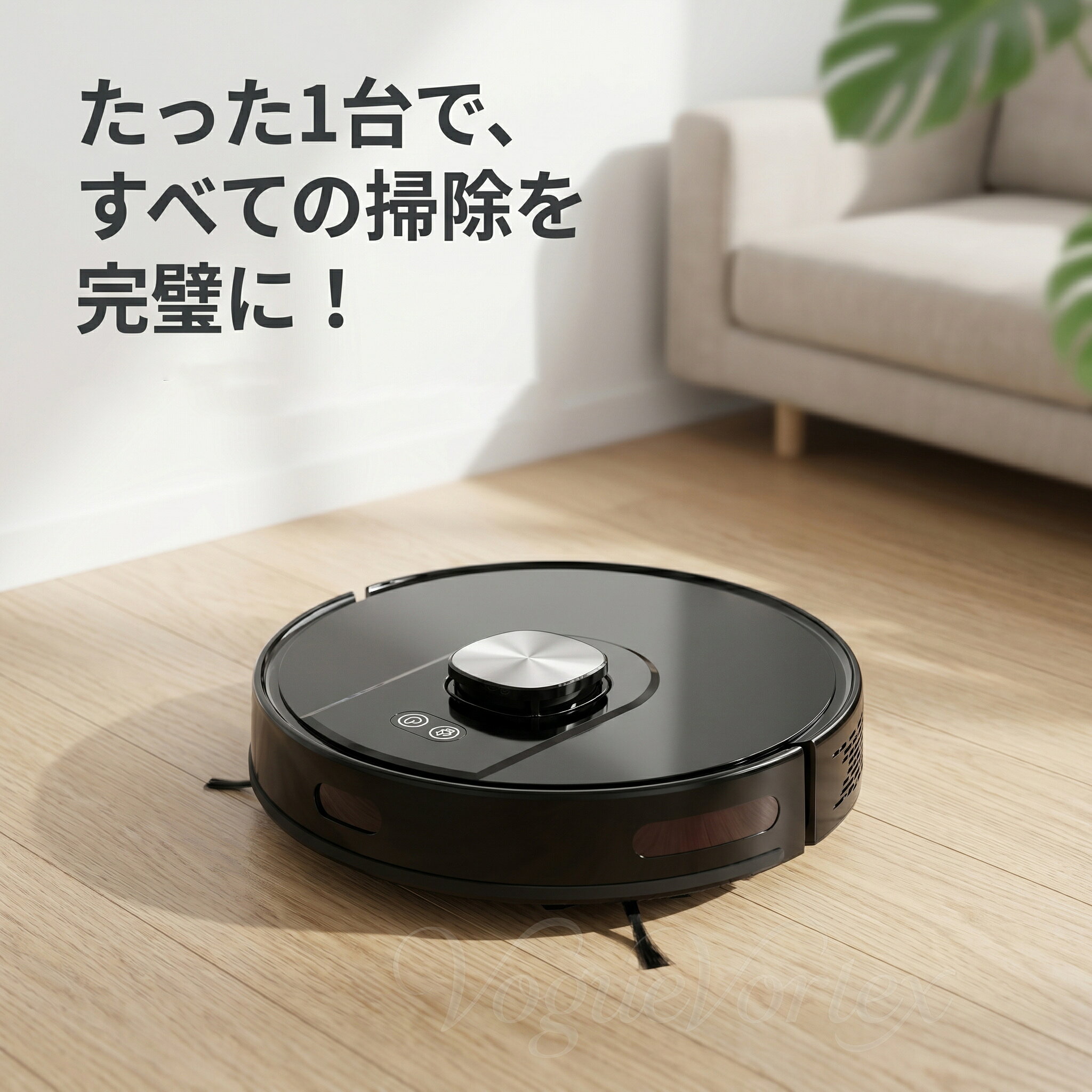 ロボット掃除機 お掃除ロボット アプリ操作 スマホ連動 WiFi 高性能 レーザーナビ...