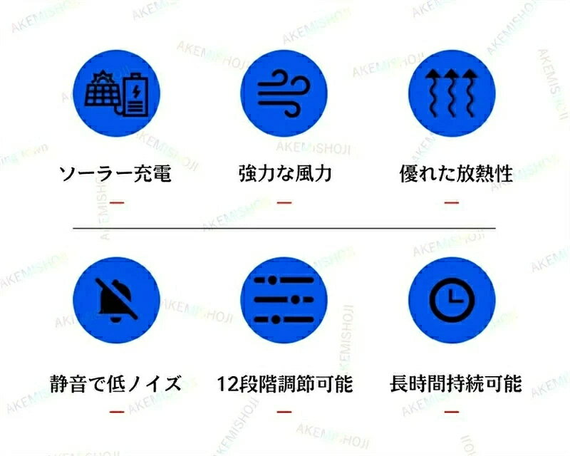 扇風機 ソーラーファン ソーラーパワーファン ソーラー扇風機 送風機 携帯扇風機 ...