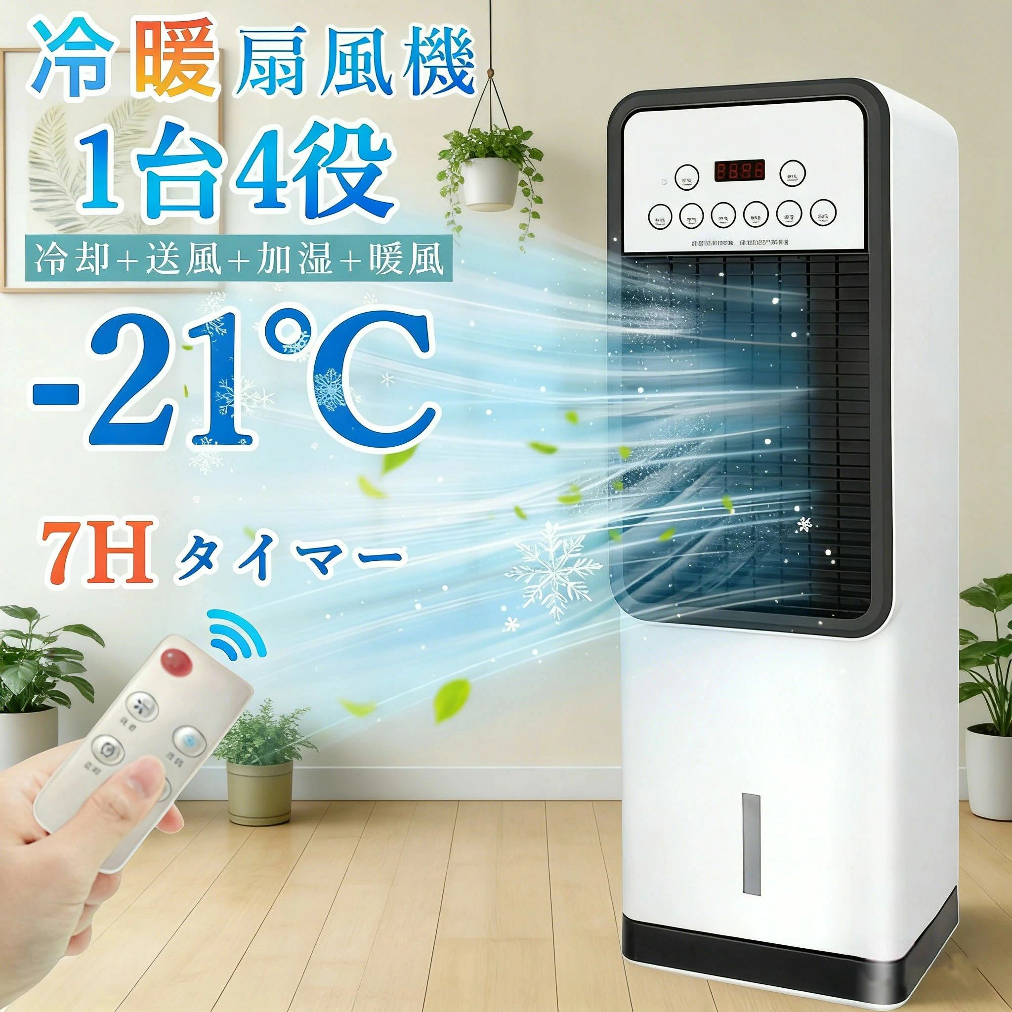 【2026年新登場】冷風機 扇風機 冷風扇 強力 業務用 冷風器 強力 -21℃強力冷風 小...