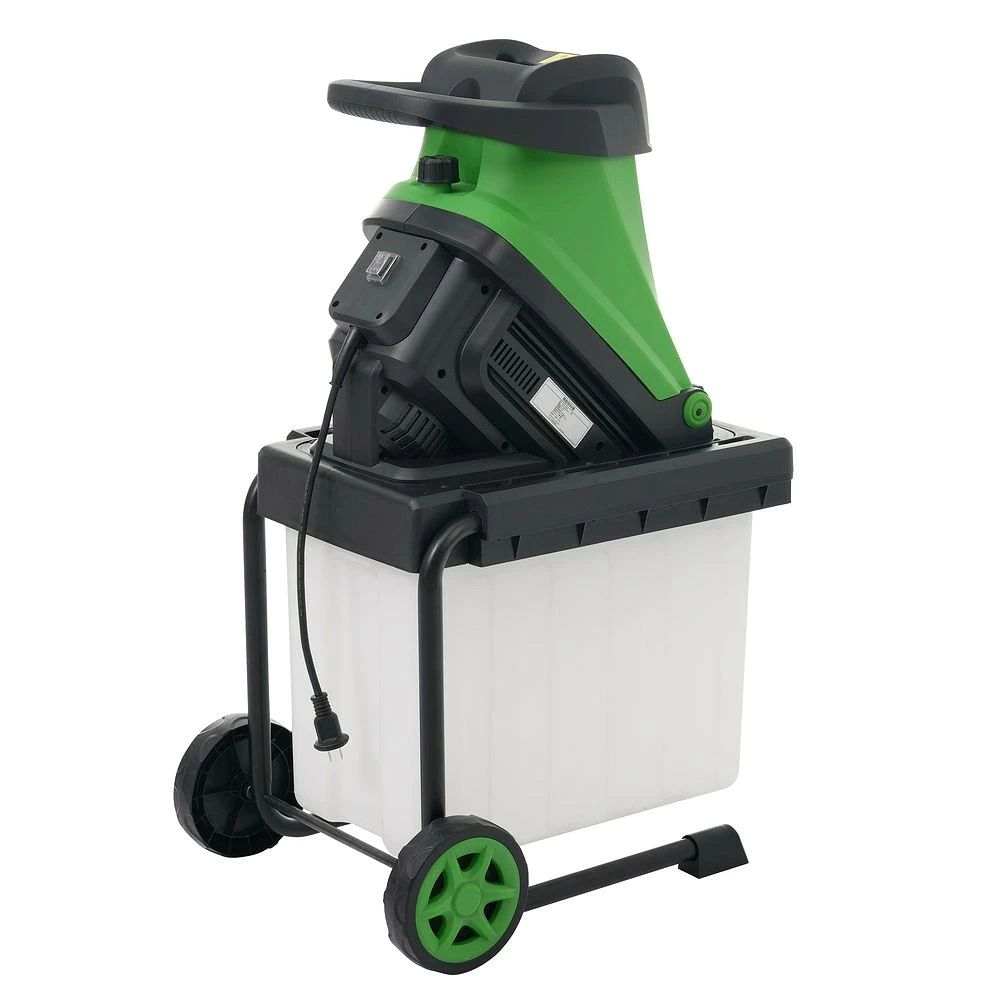 【本体のみ】ガーデンシュレッダー 電動粉砕機 竹 枝 木 家庭用 小型 軽量 BOX付き