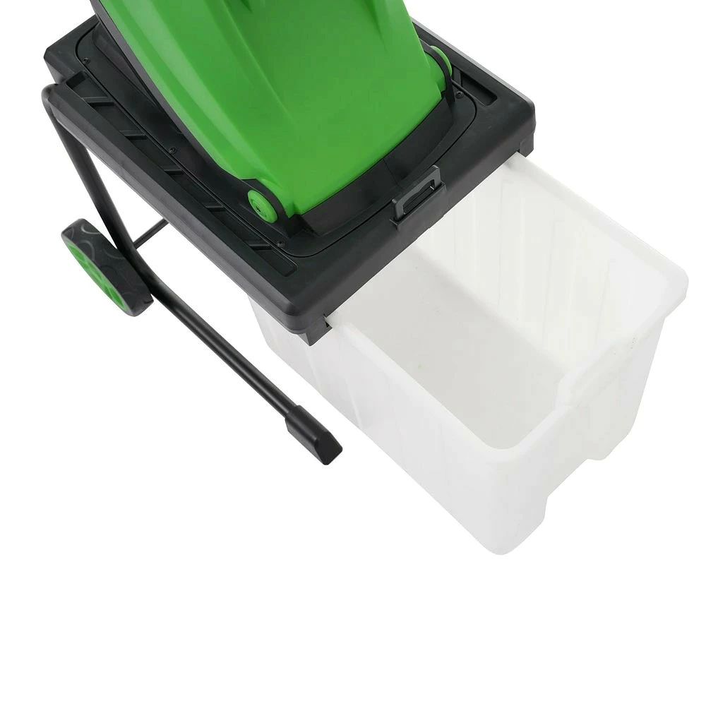Voie Select 楽天市場店の【本体のみ】ガーデンシュレッダー 電動粉砕機 竹 枝 木 家庭用 小型 軽量 BOX付き｜アングル2