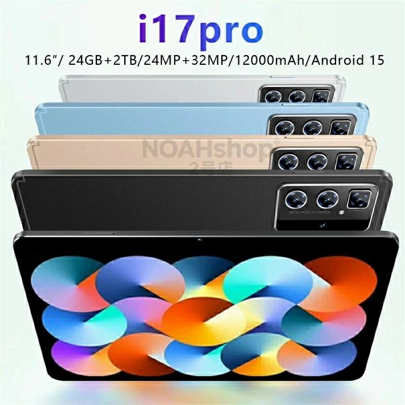 2026 年最新モデル、i7pro タブレットが登場いたしました。 最新Android15システムを搭載し、動作が安定かつスムーズです。 11.6 インチの大画面と高画質ディスプレイを採用し、映像が鮮明で色彩豊か。 動画視聴・ゲーム・ネット閲覧など、臨場感あふれる視聴体験をお楽しみいただけます。 Wi-Fi 接続に対応し、安定したネット通信が可能。 軽量設計で持ち運びに大変便利、カフェ・外出・旅行先でも快適に使用できます。 あらゆるシーンに対応し、エンターテイメントから家庭内での使用まで幅広く活躍。 使いやすさ・性能・デザインを両立した家庭用に最適な人気高コスパタブレットです。