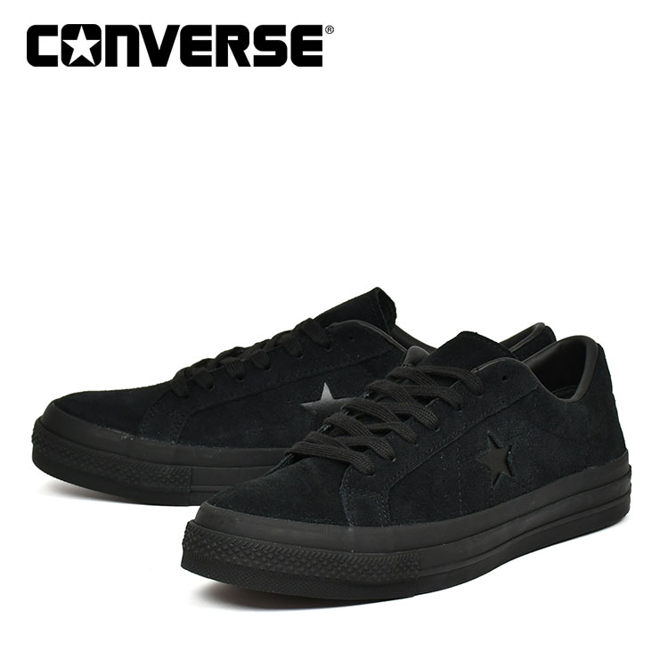 乐天商城 - コンバース ワンスター スエード ブラックモノクローム CONVERSE ONE STAR SUEDE BLKMONO 33702081