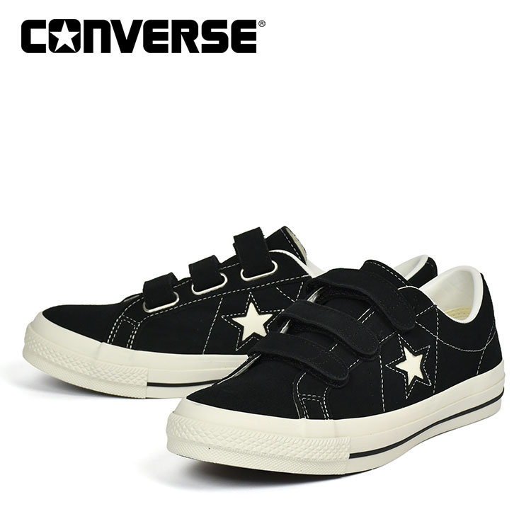 乐天商城 - コンバース ワンスター スエード ブラック スニーカー CONVERSE ONE STAR SUEDE V-3 BLACK 33702990
