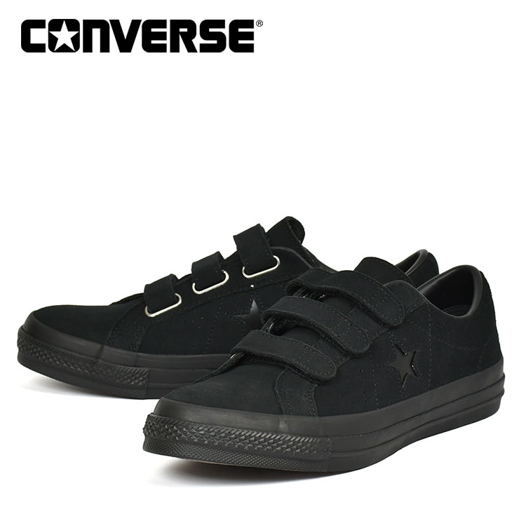 乐天商城 - コンバース ワンスター スエード ブラックモノクローム スニーカー CONVERSE ONE STAR SUEDE V-3 BLACKMONO 33702991