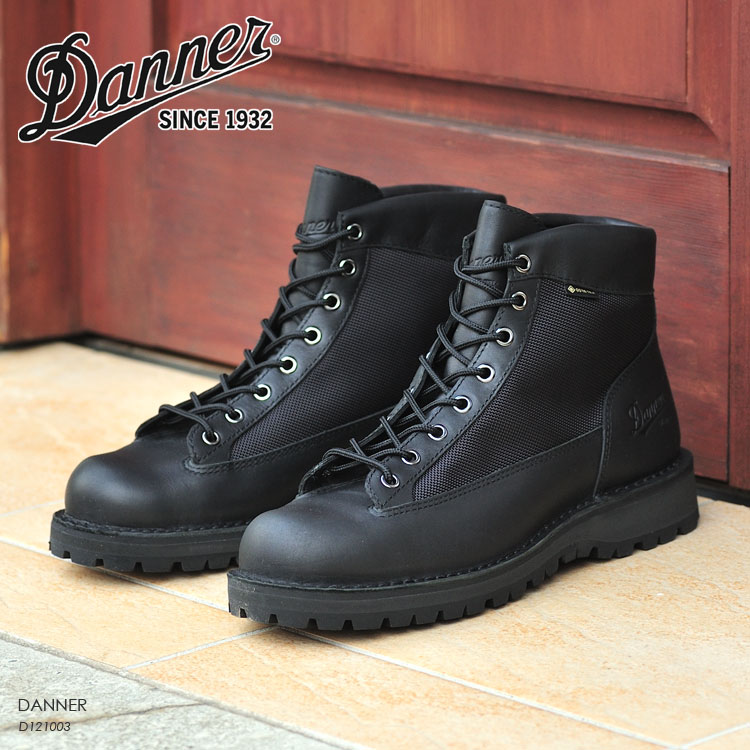 DANNER ダナー フィールド DANNER FIELD BLACK/BLACK ブラック ゴアテックス ビブラムソール 防水 D121003