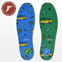 メール便 FP インソール フットプリント 5mm FP INSOLES LA Skateclub 衝撃吸収 スケートボード スノーボード 中敷き スニーカー スケボー 代引き送料別