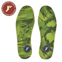 FPインソール 新規格 FP INSOLES フットプリント 3mm Green Camo 衝撃吸収 スケートボード スノーボード 中敷き スニーカー スケボー