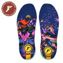 メール便 FP インソール エリートハイプロ フットプリント 5-10mm FP INSOLES ELITE HI PRO JAWS MALLGRAB MAN 衝撃吸収 スケートボード スノーボード 中敷き スニーカー スケボー