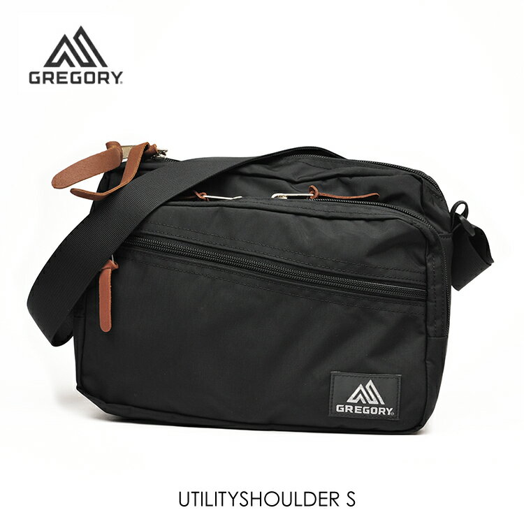 グレゴリー GREGORY ユーティリティーショルダー S ショルダーバッグ ブラック UTILITYSHOULDER S 7L クラシック 通勤 通学 散歩 ハイキング