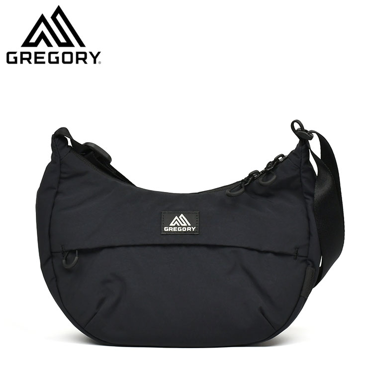 国内正規品 グレゴリー スージーハーフムーンショルダーS ショルダーバッグ エボニーブラック GREGORY SUSZY HALFMOON SHOLDER S EBONY BLACK 1539791318(4)