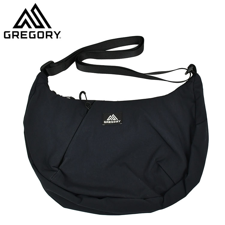乐天商城 - 国内正規品 グレゴリー スージーハーフムーンショルダーM エボニーブラック GREGORY SUSZY HALFMOON SHOLDER M 157290 1318