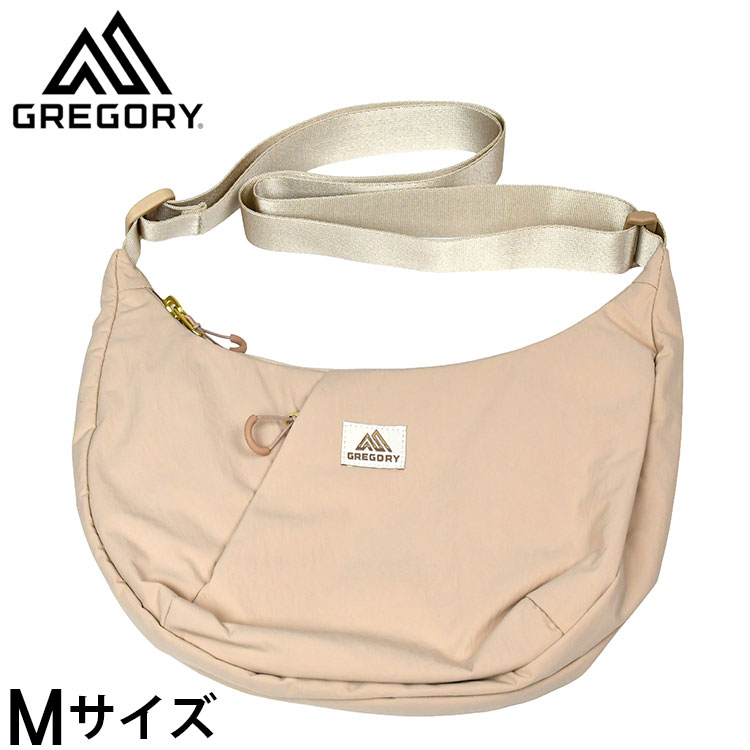 Rakuten - 国内正規品 グレゴリー スージーハーフムーンショルダーM クリームブリュレ ポーチ GREGORY SUSZY HALFMOON SHOULDER M CREME BRUL 157290 A775