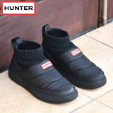 ϥ󥿡 ǥ / ˥åƥ  åѡ ֡ HUNTER W IN/OUT PUFFER KNITTED CUFF BOOT  󥿡֡ WFS2265REN BLK