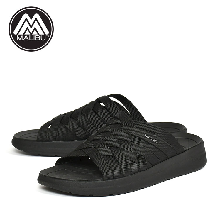 乐天商城 - マリブサンダルズ ズマ サンダル メンズ レディース ブラック MALIBU SANDALS ZUMA BLACK/BLACK MS020066