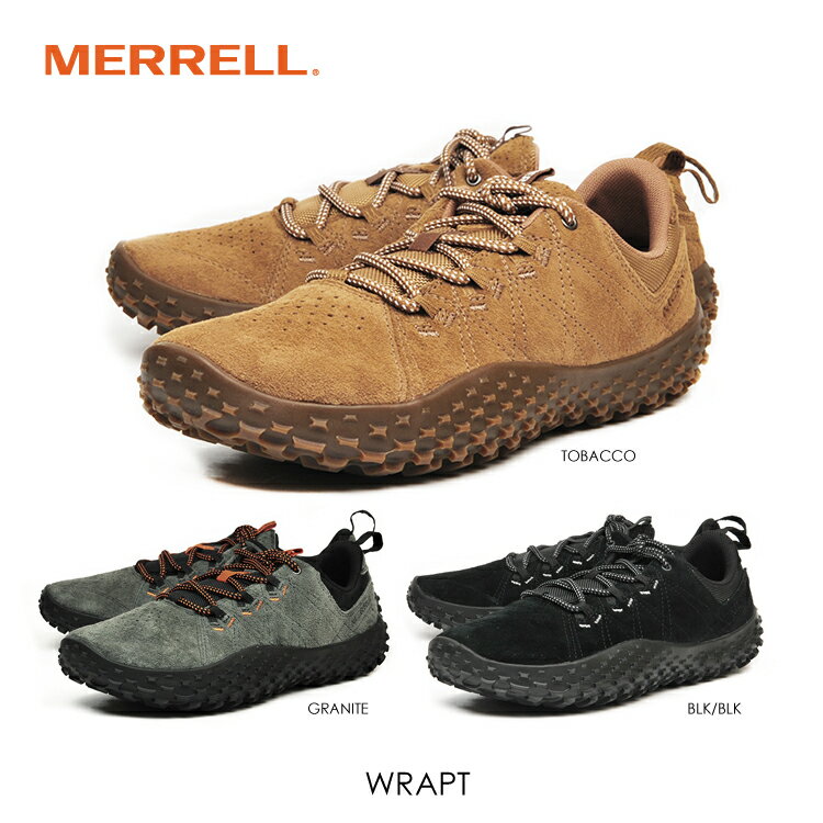 当店のMERRELL/メレル商品は正規販売代理店：丸紅フットウエアより手配しております。 &nbsp; メレル人気のカテゴリー「ベアフットシューズ」にローカットのハイキングモデルが登場。アッパーにはピッグスキンレザーを採用し、アウトソールには優れたグリップ力と耐久性を両立したメレル独自開発の新コンパウンドグリップ「クァンタム グリップ」を搭載。土や小石などが靴内へ侵入するのを防ぐベローズタン構造もポイント。素足感覚を大事にする「ベアフット」とメレルの核である「ハイキングシューズ」を掛け合わせた新たなカテゴリー『ベアフットハイク』を提案する。 ＜Barefoot ベアフットシューズとは＞ 普段使わない筋肉やバランス感覚など、人間の身体本来の力を引き出すために生まれた0mmドロップ設計の裸足感覚トレーニングシューズ。必要最低限まで素材・機能を削ぎ落としているため、足に低負荷をかけトレーニング効果を上げたり、動作改善を促し怪我予防に期待できる。ベアフットシューズはランニングやフィットネスでの使用はもちろん、デイリーユースから使用することを推奨。 【ウェイト】約300g (27.0cm/片足) TABACCO / J036015GRANITE / J036009BLACK / J037753 &nbsp; アーバンアウトドアから登山まで悪天候に負けない『メレル』※当店のMERRELL/メレル製品は全て【国内正規販売代理店・丸紅フットウェア】から取寄せております。 &nbsp; ▲その他のMERRELL/メレルはこちらから▲ BRAND 【MERRELL/メレル】 1970年台にアメリカのユタ州バーナルでランディ・メレルが、オーダーメイドブーツの製作を自宅で始めたのがスタートラインでした。幼い頃からアウトドアに親しんできた彼のブーツは、全米で評判となり、やがて世界を驚かす1足へと進化してきました。定番のカメレオンやジャングルモックは多くの人の心を掴んできました。近年ではトレイルランニング・スピードハイキングなど、新しいフィールドに挑戦する愛好家もサポートしています。