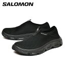 サロモン リカバリーシューズ リラックス モック6.0 SALOMON REELAX MOC 6.0 Black/Black/Alloy L47111500
