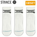 メール便 スタンス ソックス 3足セット マルチ ベーシック クォーター 靴下 STANCE BASIC QUARTER 3 PACK オシャレ プレゼントに最...