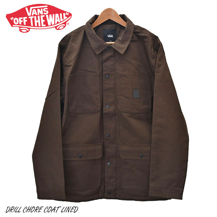 SALE バンズ コート ジャケット ドリルチョアコート アンソニー・ヴァン・イングレン モデル VANS DRILL CHORE COAT LINED DEMITASSE(AVE RIPSTOP) VN0A456ZTT5