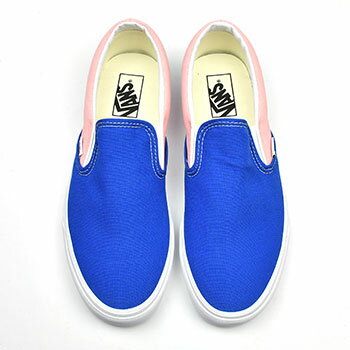 バンズ スリッポン スニーカー VANS CLASSIC SLIP-ON (RETRO COURT) MULTI/TRUE WHITE ヴァンズ スケートシューズ vn0a33tb9ej