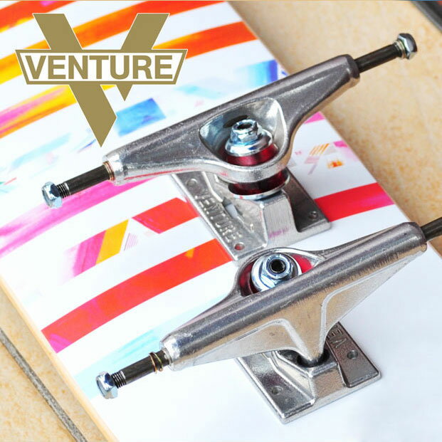 VENTURE ベンチャー トラック 2個セット オール ポリッシュ ノーマル シルバー ALL POLISHED RAW SILVER LO HI 5.0 5.2