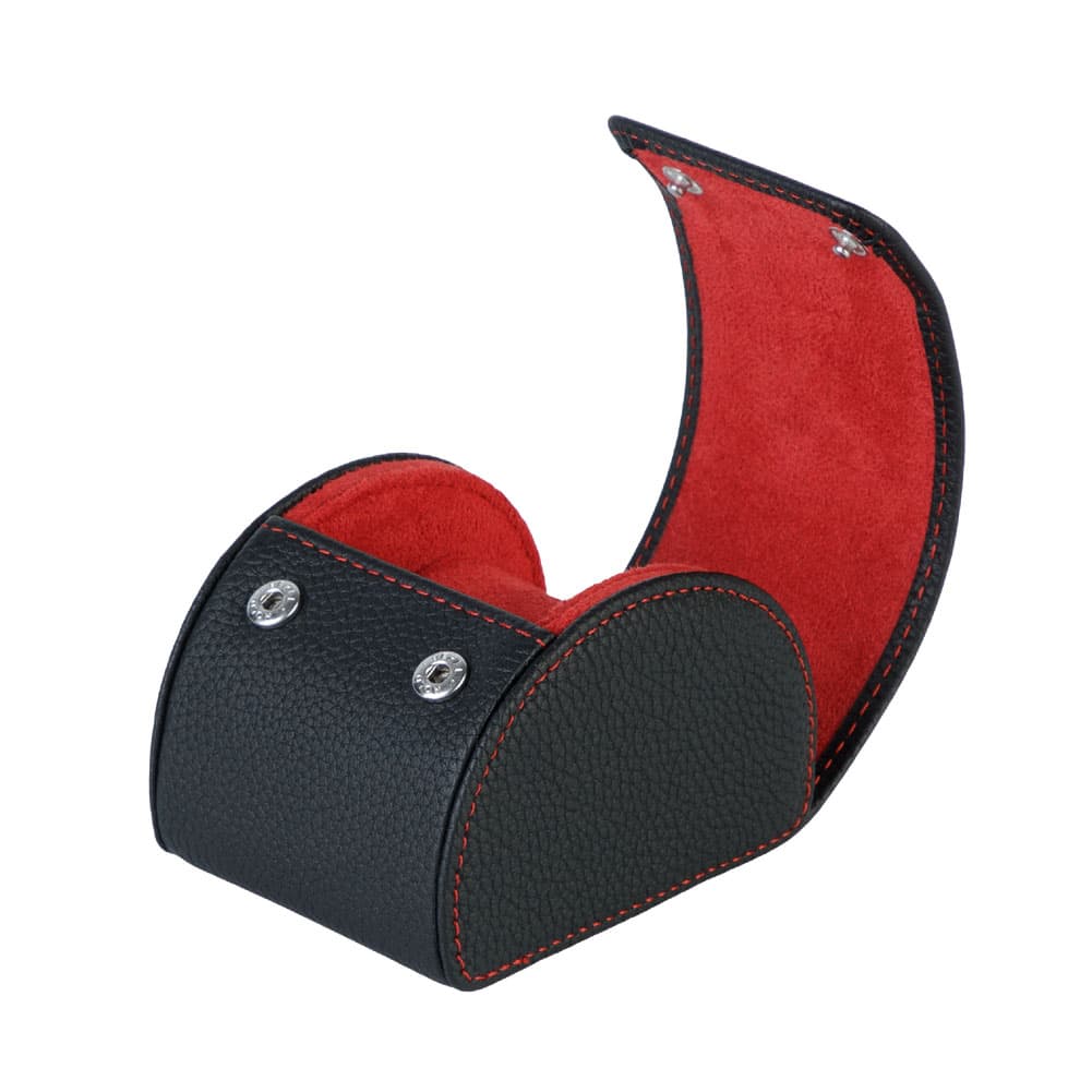 ベゼルホールド BEZELHOLD 腕時計ケース ウォッチケース 腕時計収納ケース メンズ レディース ユニセックス レザー 3本収納 Midnight/Crimson 送料無料/込 誕生日プレゼント