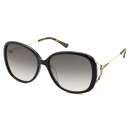 グッチ GUCCI サングラス レディース バタフライ型 アジアンフィット UVカット 送料無料/込 卒業祝入学祝プレゼント