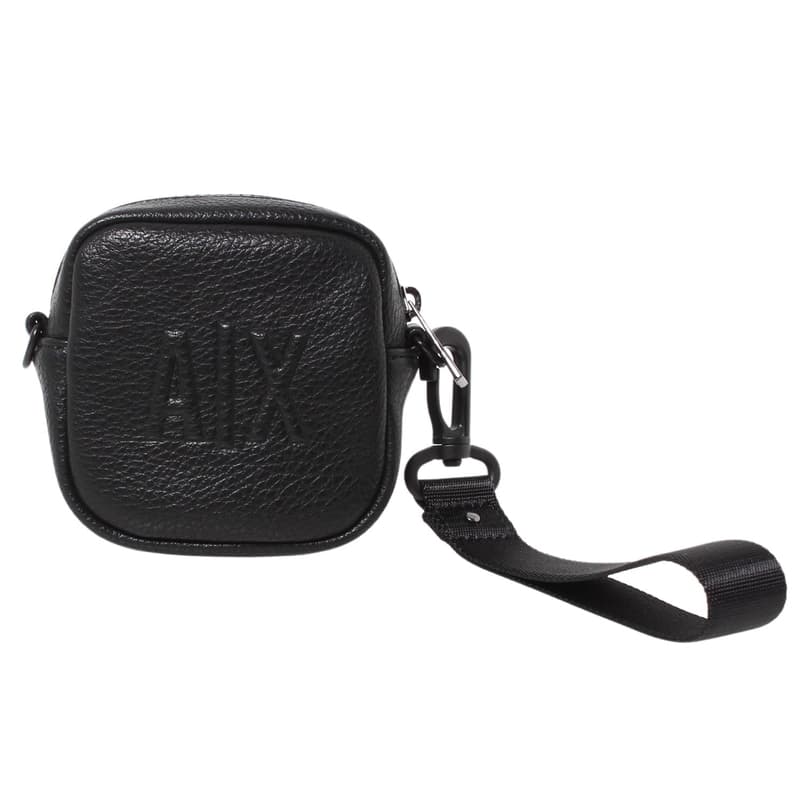 ޡ˥ ARMANI EXCHANGE 󥱡 ʪ ݡ   ȥå BLACK ̵/...