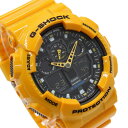カシオ CASIO 腕時計 メンズ レディース ユニセックス クオーツ アナデジ アナログ ブラック×イエロー G-SHOCK GSHOCK ジーショック 送料...