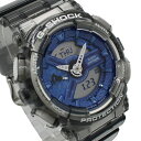 カシオ CASIO 腕時計 メンズ レディース ユニセックス クオーツ アナデジ アナログ ブルー×グレークリア G-SHOCK GSHOCK ジーショック 送...