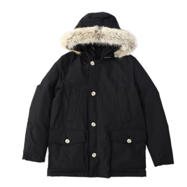 ウールリッチ ダウンジャケット レディース ウールリッチ WOOLRICH ダウンジャケット パデットジャケット レディース ファーフード付き 無地 シンプル ブラック系 Mサイズ アークティックデタッチャブルファーパーカー ARCTIC DETACHABLE FUR PARKA 送料無料/込 母の日ギフト