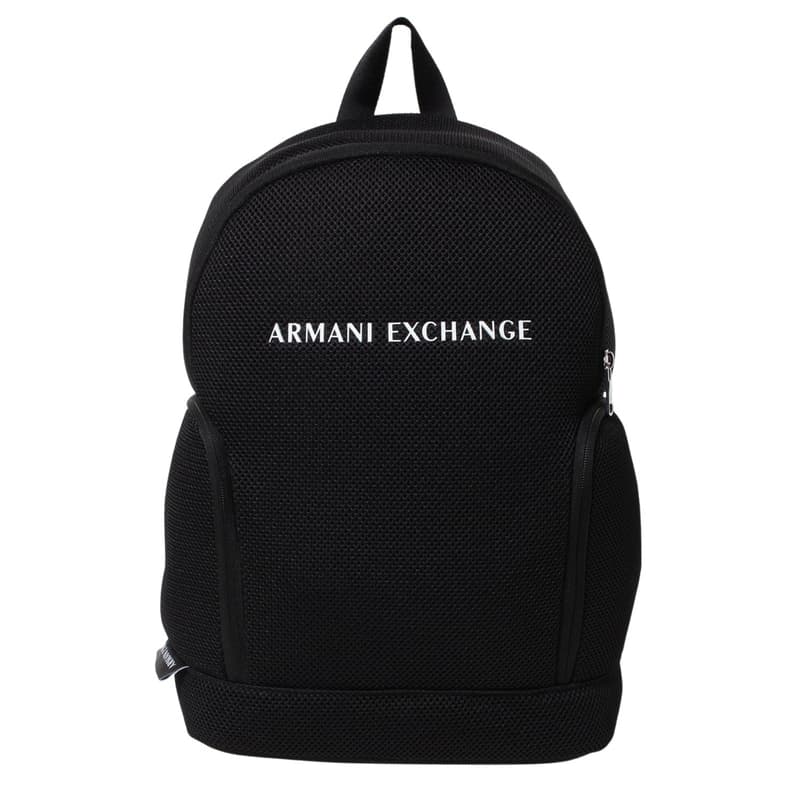 アルマーニエクスチェンジ ARMANI EXCHANGE バックパック リュックサック メンズ 無地 ロゴ シンプル BLACK 送料無料/込 父の日ギフト