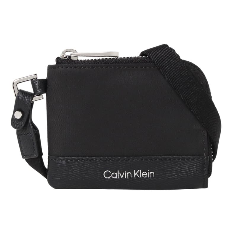 カルバンクライン カルバンクライン Calvin Klein コインケース 小銭入れ カードケース メンズ 無地 ロゴ シンプル Ck Black 送料無料/込 父の日ギフト