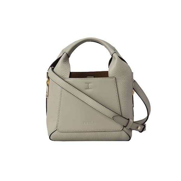 フルラ FURLA ハンドバッグ ショルダーバッグ 手提げかばん レディース レザー ロゴ シンプル ベージュ系 FURLA GILDA MINI TOTE 送料無料/込 父の日ギフト