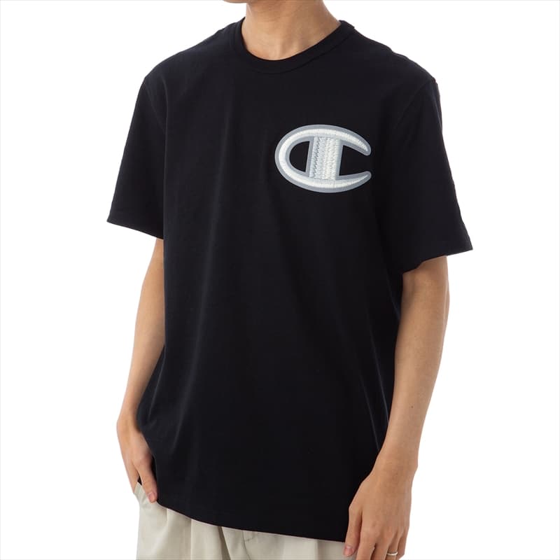 チャンピオン Champion Tシャツ カットソー メンズ 半袖 クルーネック ロゴ Lサイズ 送料無料/込 父の日ギフト