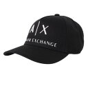 アルマーニエクスチェンジ ARMANI EXCHANGE ベースボールキャップ 野球帽子 メンズ レディース ユニセックス ロゴ刺繍 送料無料/込 母の日ギフト