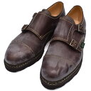 パラブーツ Paraboot ビジネスシューズ カジュアルレザーシューズ メンズ レザー ストレートチップ ダブルモンクストラップ 27.5cm WILLIAM...