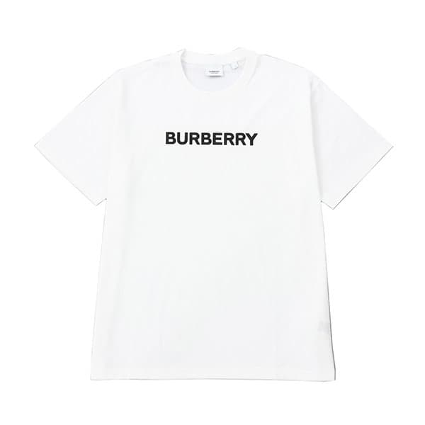 СХ꡼ BURBERRY T åȥ  롼ͥå Ⱦµ ץ ۥ磻ȷ L HARRISTON ...